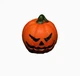 Гарбуз і скелети, 4 шт Фігурки з полістоуну Halloween для міні-саду - изображение 5