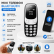 Міні телефон-гарнітура SERVO BM10 2G Bluetooth TF карта 350mAh компактний кнопковий телефон Black/White - зображення 1