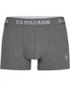 Набор трусов-боксеров мужских 3шт. U.S. Polo Assn. 80511GRW XL разных цветов (8684841309656) - изображение 6