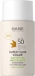 Солнцезащитный матирующий супер флюид BABE Laboratorios Sun Protection ВВ с тонирующим эффектом SPF 50 50 мл (8436571632180) - изображение 2