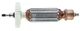 Якорь болгарки Makita GA4030, GA5030, З-т ЗУШ-125/900М Профи (160*29 резьба М6R) аналог 517649-4, як536 - изображение 1