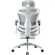 Крісло офісне з підставкою для ніг Sihoo DORO C300 Pro Mesh White with footrest - зображення 2