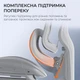 Крісло офісне з підставкою для ніг Sihoo DORO C300 Pro Mesh White with footrest - зображення 8
