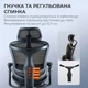 Крісло офісне з підставкою для ніг Sihoo DORO C300 Pro Mesh Black with footrest - зображення 10
