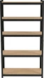 Regał metalowy Profix 62031C Premium 5 półek 180 x 90 x 40 cm Czarny (5903755197986) - obraz 4