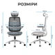 Кресло офисное Sihoo M59AS Mesh Gray - изображение 14