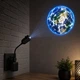 Космічний міні проектор Galaxy Projector Lamp USB з 10 змінними слайдами галактик та планет - зображення 4