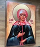 Икона Блаженная Ксения Петербургская 30*40 см на дереве большого размера - изображение 2