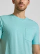Футболка хлопковая мужская Tom Tailor 195284 2XL Бирюзовый (2200005153550) - изображение 2