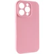 Чехол Silk Full Camera Protective (AA) NO LOGO для Apple iPhone 14 Pro Max (6.7") (Розовый / Light pink) Epik (189113) - изображение 1