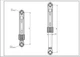 Амортизатор бака для пральних машин LG 100N 4901ER2003A (383EER3001G) - зображення 2