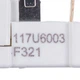 Пусковое реле для холодильника Danfoss 117U6003 - изображение 3