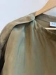 Женский костюм с блузой и шортами свободного кроя KAPTSOVA MKKS10626 - 42/44, Коричневий - изображение 6