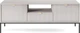Тумба под ТВ Perfect Home Nova RTV154 154x39x56 см, 2-дверная, 1 ящик, черные ножки Серый (000012376905) - изображение 2