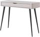 Стол туалетный Perfect Home Lante 1S/100 100.2x38x78 см, 1 ящик, черные ножки Бежевый (000012376985) - изображение 1