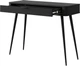 Стол туалетный Perfect Home Lante 1S/100 100.2x38x78 см, 1 ящик, черные ножки Черный (000012376986) - изображение 2