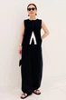 Женские сандалии Uniqlo 495029603 38 Черные (1159863603) - изображение 13