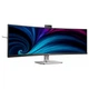 Монитор 48.8" Philips 49B2U6900CH, VA 5120x1440, изог., 2xHDMI, DP, 2xUSB-C, RJ-45, USB-hub, cam,HAS,колл - изображение 2