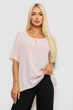 Блуза женская однотонная, цвет персиковый, XL-XXL, 244RM207 - изображение 1