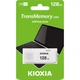 USB флеш накопитель Kioxia 128GB U202 White USB2.0 (LU202W128GG4) - изображение 3