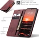 Чехол книжка с магнитом Xiaomi Redmi Note 15 Pro+ 5G CaseMe Wine (44722-42) - изображение 3