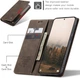 Чохол книжка з магнітом Xiaomi Redmi Note 15 Pro 5G CaseMe Dark Brown (44721-05) - зображення 3