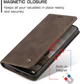 Чехол книжка с магнитом Xiaomi Redmi Note 15 Pro 4G CaseMe Dark Brown (43227-05) - изображение 8
