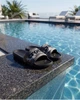 Чоловічі Крокс Шльопанці Камуфляж Слайд Чорні Crocs All Day Camouflage Slide Black/Grey (46-47, чорний) - зображення 9
