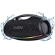 Портативная Bluetooth колонка-бумбокс SVEN PS-990 180 Вт, IPX5, RGB-подсветка, аккумулятор 5200 мАч, TWS, USB, FM-радио, Black - изображение 1