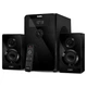 Акустическая система SVEN MS-2250 2.1 Black 80 Вт Bluetooth, FM-радио, USB/SD, MDF корпус, пульт ДУ - изображение 1