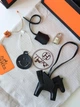 Класичний рюкзак середнього розміру Hermes Hac a Dos Backpack чорний (113) - зображення 6
