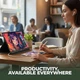 Портативний монітор AOC 16T20 15.6" FHD IPS 1080p — USB-C x2, Mini HDMI, вбудовані динаміки, Smart Cover, для ноутбука MacBook - зображення 7