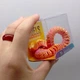 Друкована 3D фігурка змія ФІОЛЕТОВИЙ антистресова іграшка для дітей підлітків і дорослих - зображення 3