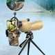 Монокуляр зум 25-75x60 зі штативом і кліпсою для смартфона підзорна труба для полювання туризму та спостереження з призмою BaK4 - зображення 3