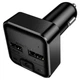Автомобильный FM-модулятор BOROFONE BC63 Selecto Bluetooth 5.4 с зарядкой 2 x USB-A 15W Max Черный - изображение 2