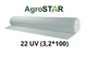 Агроволокно AgroStar 22 UV белое 3 2х100 м для защиты растений от заморозков и вредителей BAU_А0049131 - изображение 1