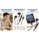 Навушники Borofone BM100 Pro з мікрофоном Type-C, 1 м, Black - зображення 3