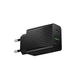 Сетевое зарядное устройство Borofone BAS76A USB-C 30W + USB-A 18W QC Black - изображение 10