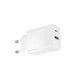 Сетевое зарядное устройство Borofone BAS76A USB-C 30W + USB-A 18W QC White - изображение 10