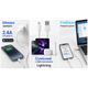 Кабель Borofone BX117W USB - Lightning 2.4А, 1м, White - изображение 3