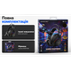Наушники игровые Borofone BO105 USB+3.5 мм, 2 м, Black - изображение 5