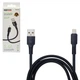 Кабель Borofone BX116BK USB - Lightning 2.4А, 1м, Black - зображення 1