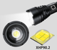 Ліхтар акумуляторний COP P90 з Zoom фокусуванням, USB зарядкою, потужний LED ліхтар для туризму, риболовлі та полювання - зображення 4