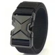 Ремінь Sports Belt Adjustable Quick Release Buckle Outdoor Training Mountaineering, Нейлон, Пластик, Black - зображення 1