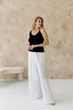 Женские штаны из муслина ART KNIT белые, L-XL 045694 - изображение 10