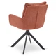 Стул поворотный MEBEL ELITE PAUL Рыжие ножки черные ME.PAUL/RD/CZ/T/K - изображение 5