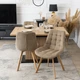 Стул MEBEL ELITE KATHY Бежевый ножки дуб ME.KATHY/BZ/D/T/K - изображение 7