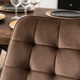 Стул MEBEL ELITE RICK Коричневый ножки черные ME.RICK/BR/V/K - изображение 8