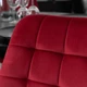 Стул MEBEL ELITE RICK Velvet Бордовый ножки черные ME.RICK/BOR/V/K - изображение 6