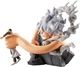 Фігурка Banpresto One Piece Monkey D Luffy Gear 5 vs Borsalino Burst of Energy 22 см 68999 (4573102689993) - зображення 3